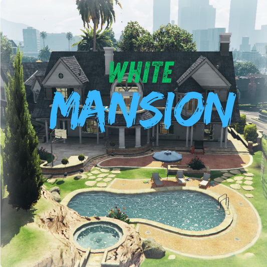Fivem MLO | White Mansion  mlo | High Quality | MLO | Optimized and Fivem Ready