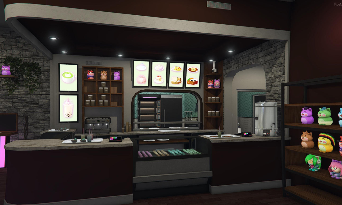 UWU Cat Cafe | Fivem MLO | Fivem Cafe Mlo | Fivem Business Mlo | Hig Quality & Optimized | Fivem Ready