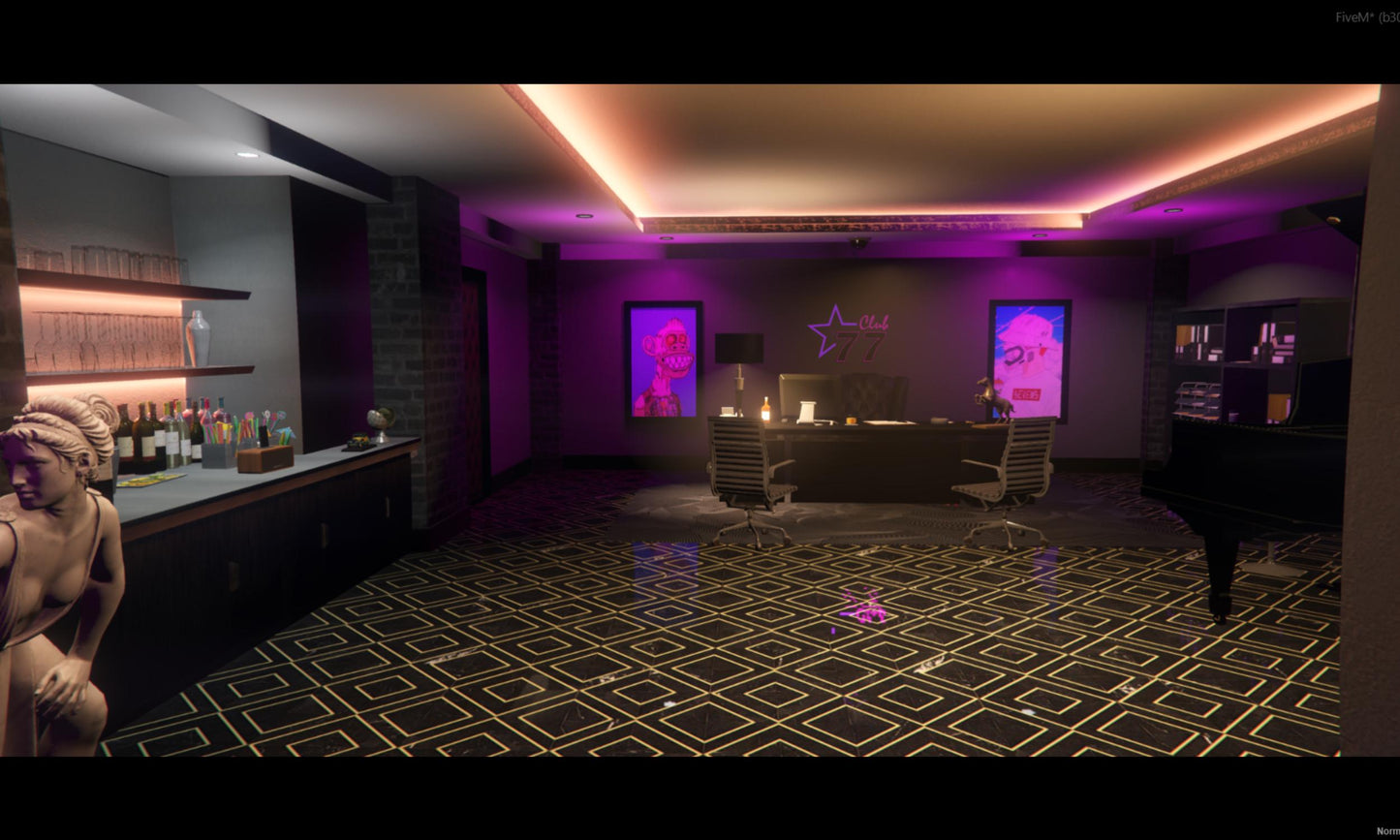 Fivem MLO | Club 77 mlo | High Quality | MLO | Optimized and Fivem Ready