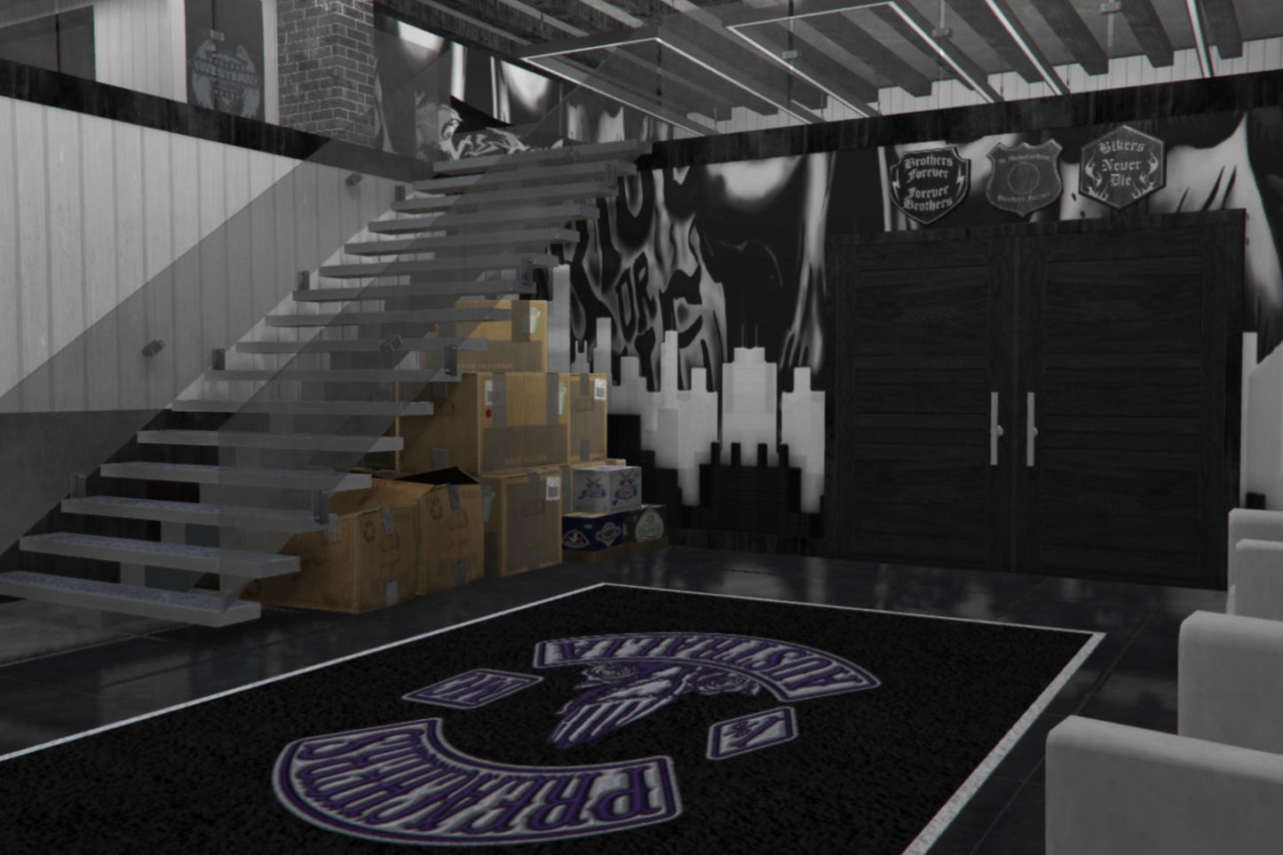 Vinewood MC Club + Tattoo mlo l FiveM MLO l Tattoo Shop Mlo | MLO | Business Store Mlo | High Quality | Optimized