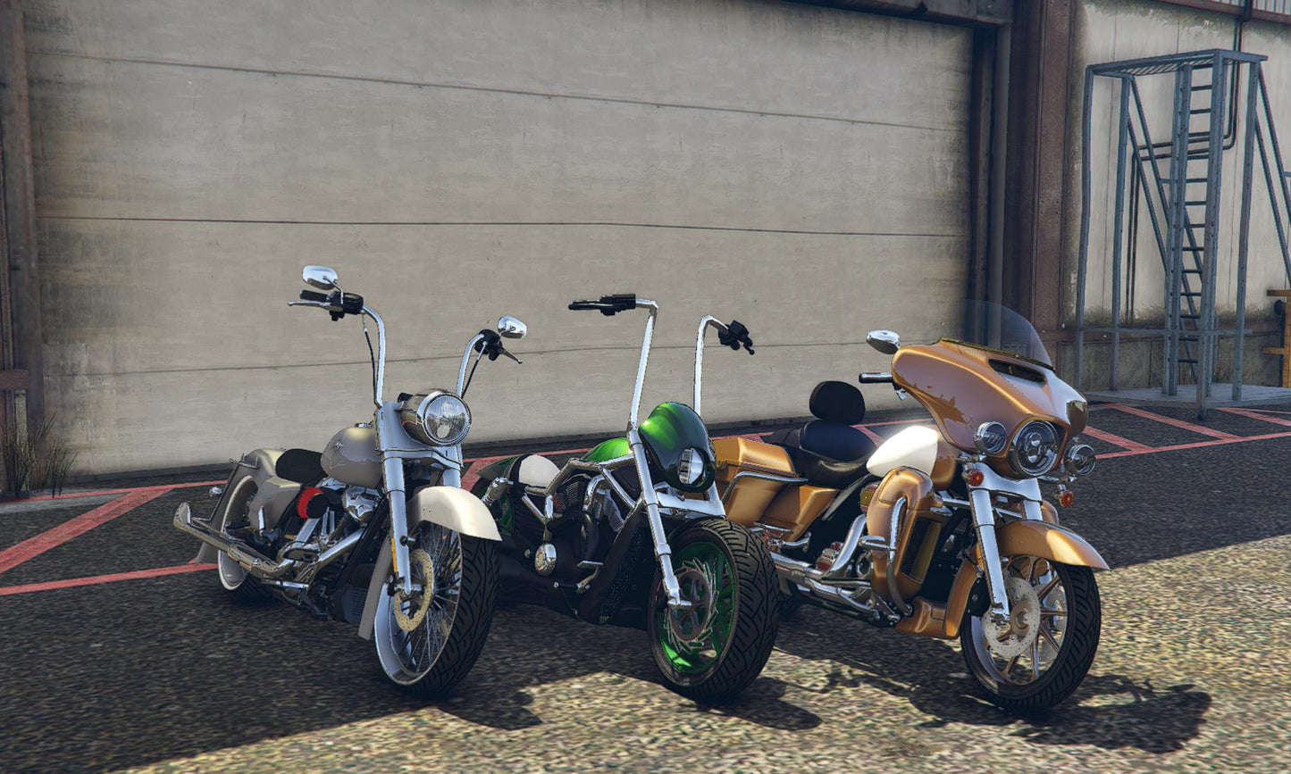 Fivem Chopper Bike | 50 Chopper Motorcycle | High Quality Fivem Bike | Fivem Motorcycle Pack | Fivem Bike Pack | Debadged Motorcycle Pack
