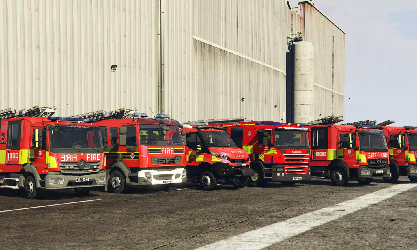 Mega British Car Pack | 400+ UK Ems Cars | UK Fire Cars | British Police Cars | UK Ambulance Cars | Uk Taxi Cars | High Quality, Fivem Ready
