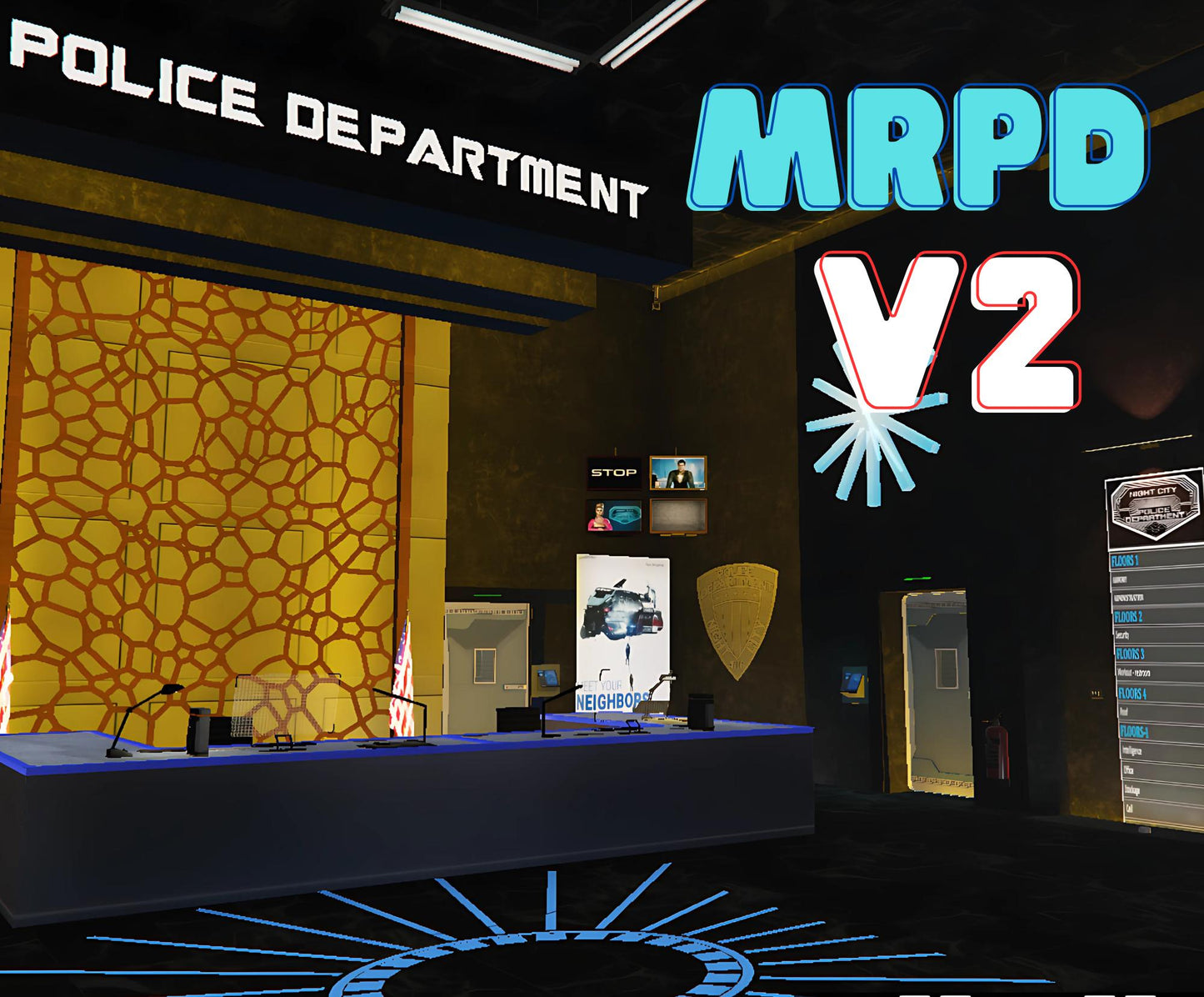FiveM Police Department | FiveM MLO Police Department | FiveM MLO MRPD | FiveM Mlo | FiveM | FiveM Mlo Business
