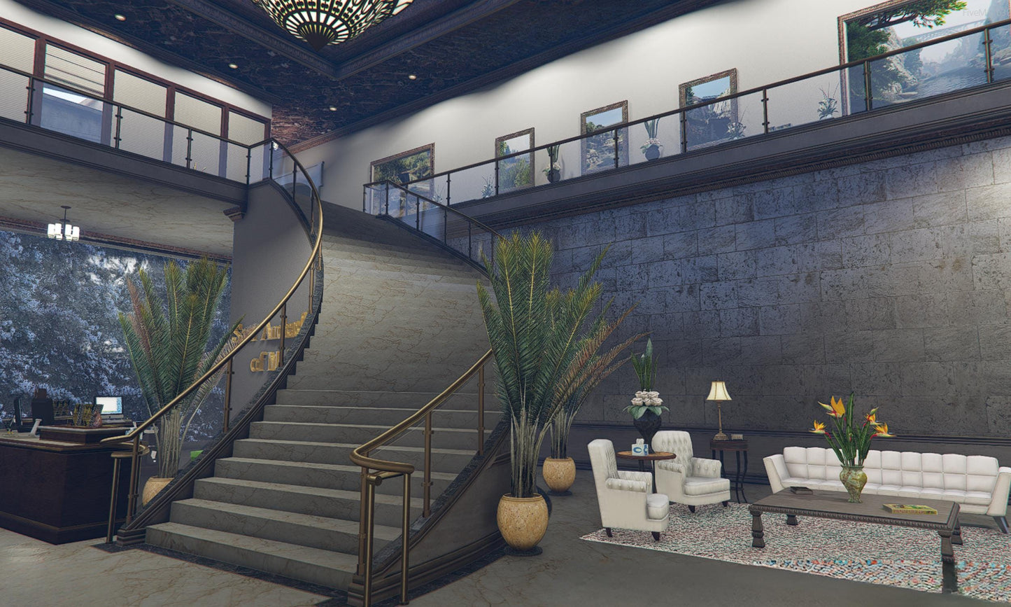 FiveM Modern Art Gallery | Fivem Mlo | Realistic Museum Interior for RP Servers | Optimized Two-Story Gallery Map | Roleplay Friendly Design