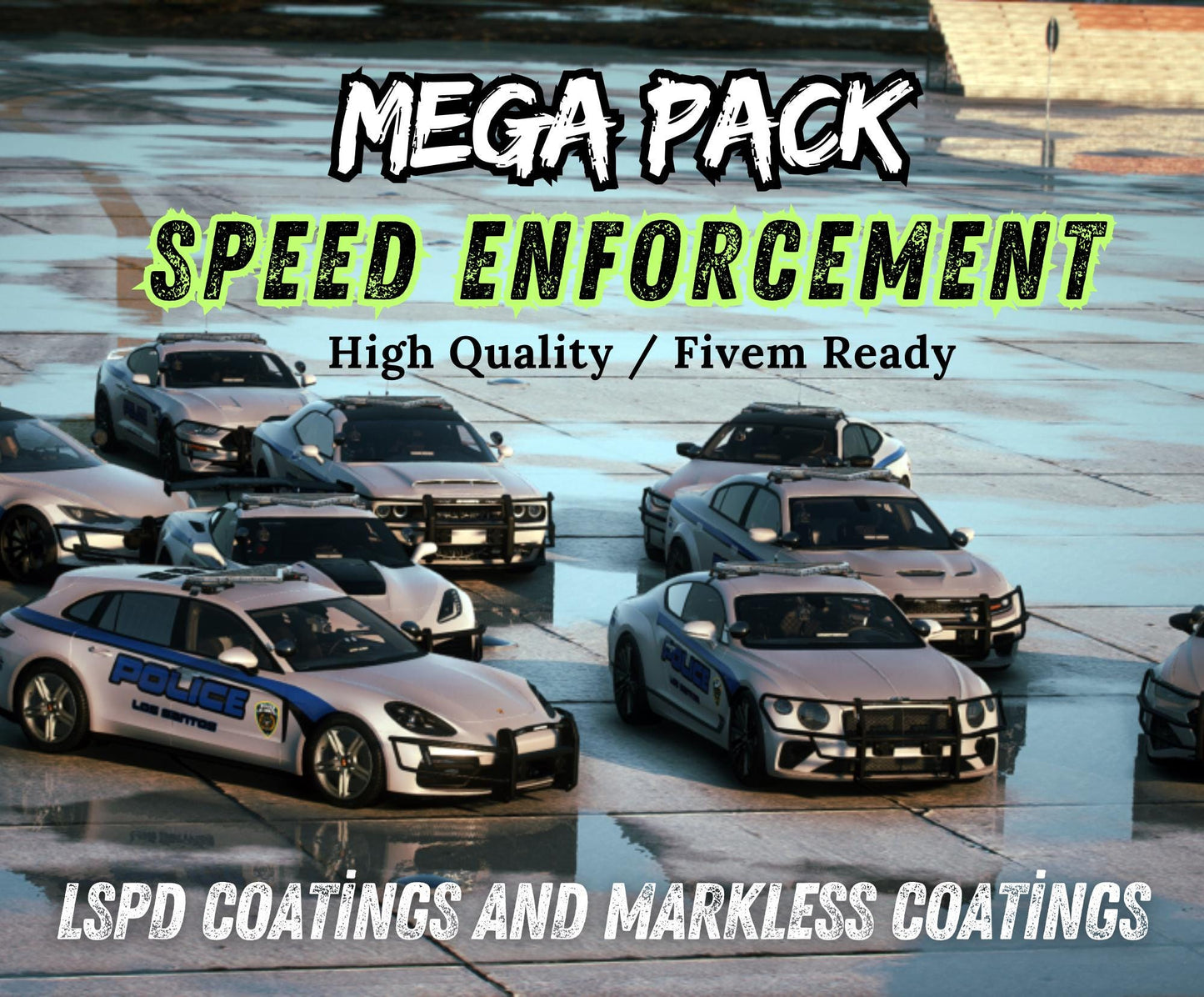Speed Enforcement Police Car Pack | Fivem Police Car Pack | Fivem Car Pack | Fivem LSPD | Fivem LSPD Car Pack | Fivem Cars | Fivem Car Packs