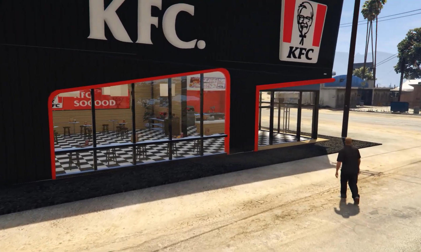 Fivem MLO | business mlo | KFC Mlo | High Quality | MLO | Optimized and Fivem Ready