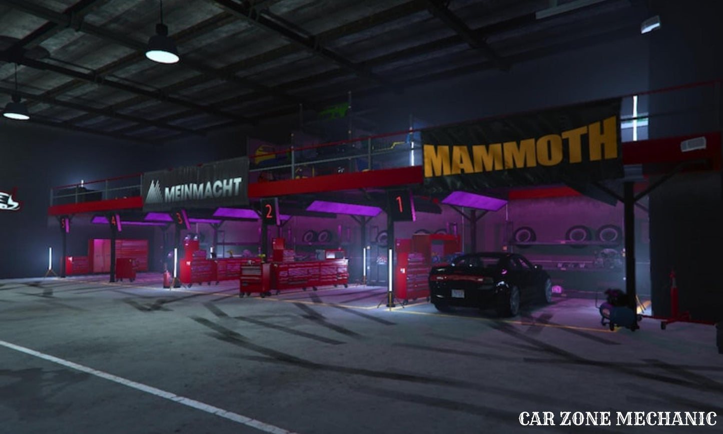 FiveM Mlo | Car zone Mechanic Mlo | Big benny Garage Mlo | Mechanic Repair Mlo | Airport Mechanic Mlo | Mlo | FiveM