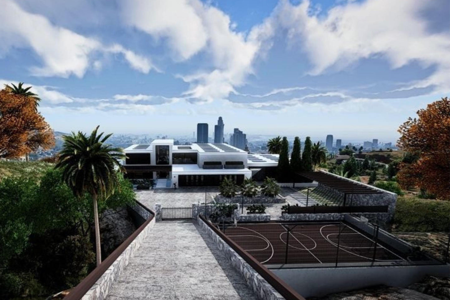 Vinewood Hills Mansion MLO | FiveM Luxury Mansion | FiveM House | FiveM Mansion | FiveM MLO | FiveM |Fivem Mlo Vinewoods