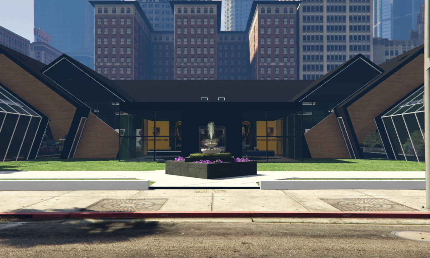 Fivem MLO | Legion Square Dealership Mlo | High Quality | Dealership Mlo Fivem |  Fivem Dealership MLO | Fivem Ready