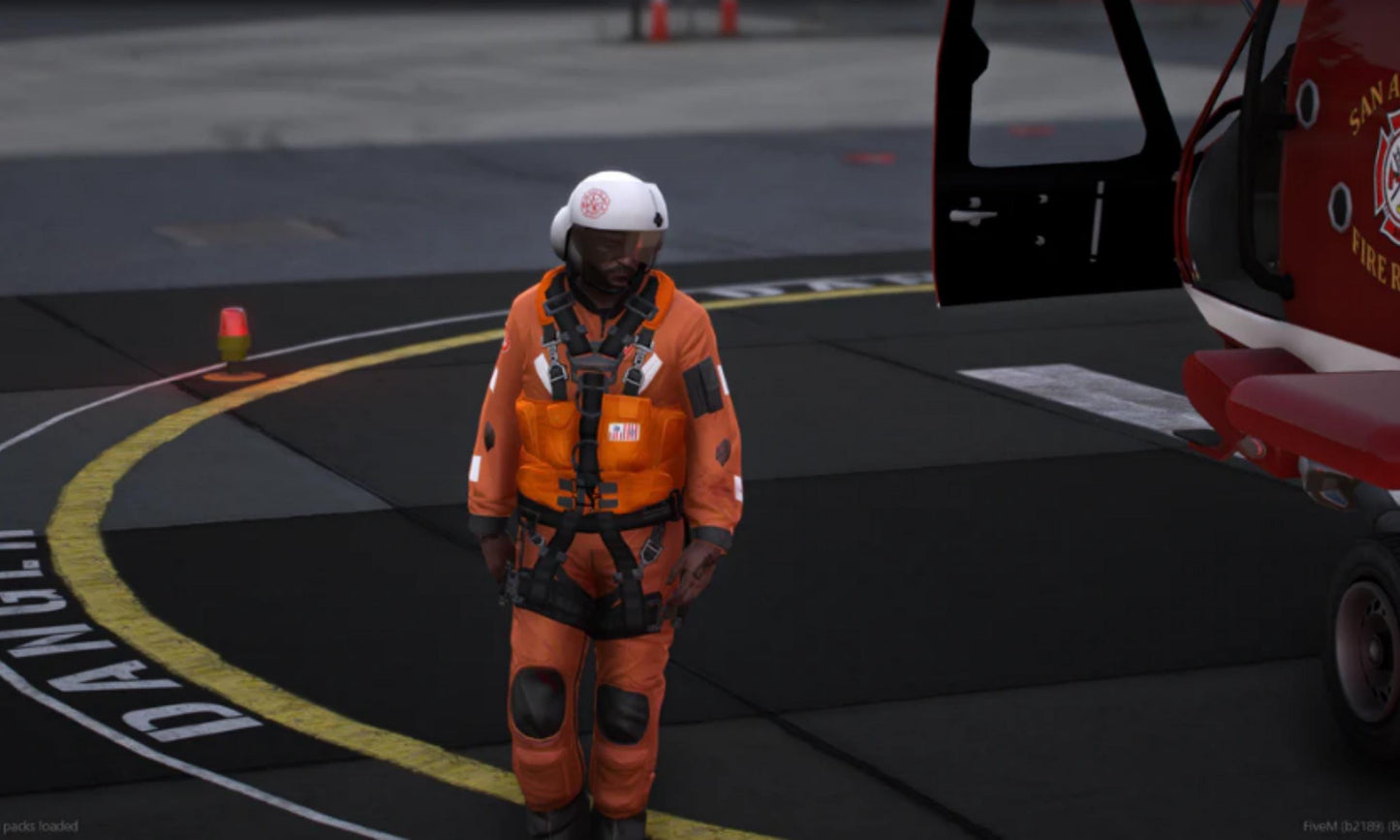 Fire Rescue Uniform Pack | Tactical Gear Fivem | Fivem Male & Female Uniforms | FiveM Uniform Pack | Fivem