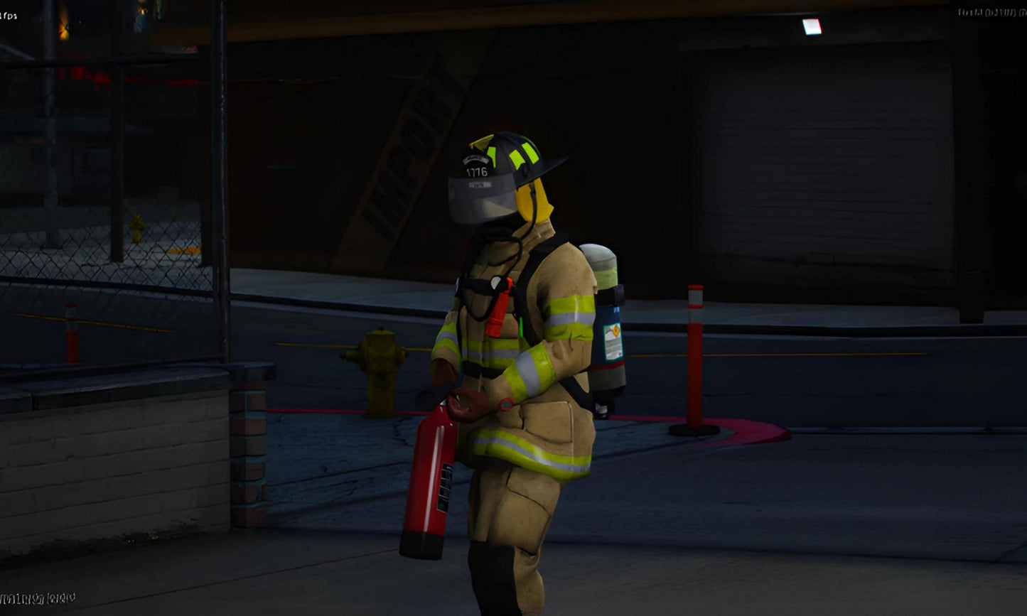 Fire Rescue Uniform Pack | Tactical Gear Fivem | Fivem Male & Female Uniforms | FiveM Uniform Pack | Fivem