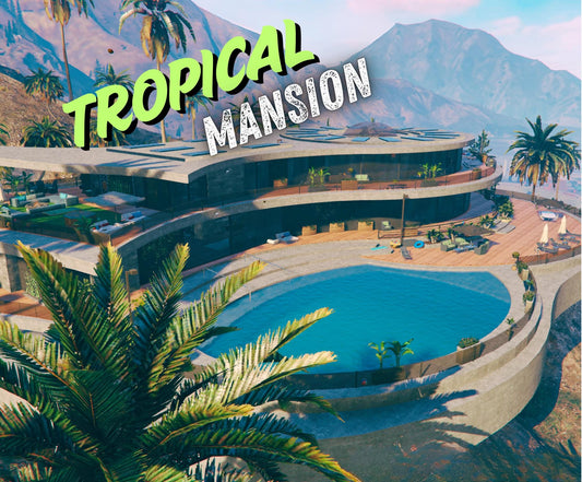 Fivem Tropical Mansion | Fivem Mlo | Fivem Mansion | Tropical Villa | High Quality Fivem Mlo | Fivem Villa Mlo | Fivem Ready | Optimized