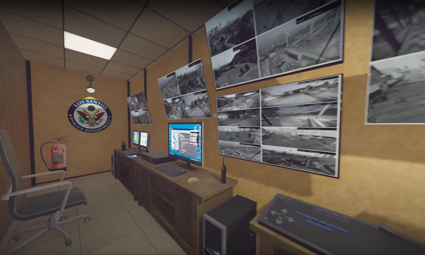 FiveM MLO | Department MLO Pack | Devis Sheriff Department | Pillbox Hill Department | Vespucci  Department | Los Santos  Department | FiveM