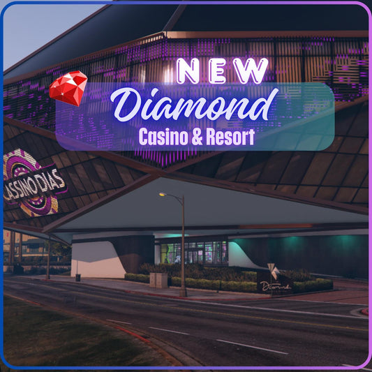FiveM New Diamond Casino & Resort | Fivem Casino Mlo | Fivem Hotel Mlo | Fivem Mlo | Fivem Ready - Optimized | High Quality Map