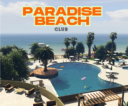 Paradise Beach Club | Fivem Mlo | Fivem Beach Club | Fivem Business Mlo | Fivem Roleplay | Fivem Ready & Optimized | Hiqh Quality