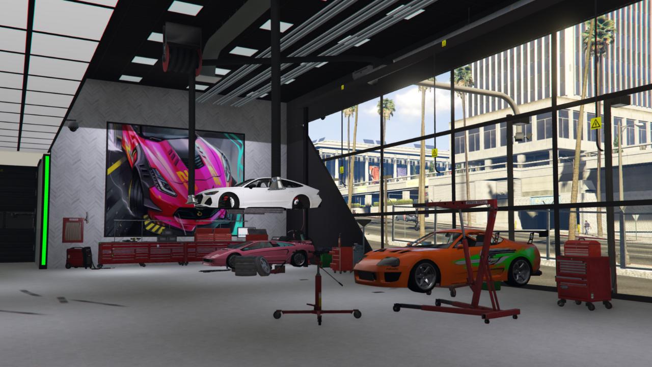 FiveM Mechanic Repair Mlo | FiveM MLO | FiveM | Mechanic Shop FiveM | FiveM Car Repair