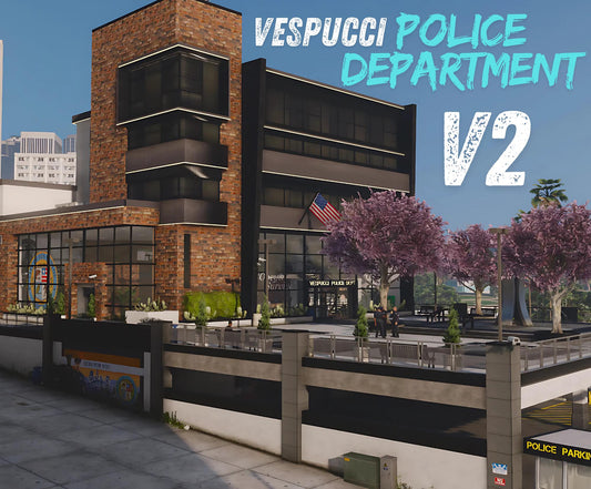 Fivem MLO | Vespucci Police Department V2 mlo | High Quality | MLO | Police Department MLO Fivem |  Optimized and Fivem Ready