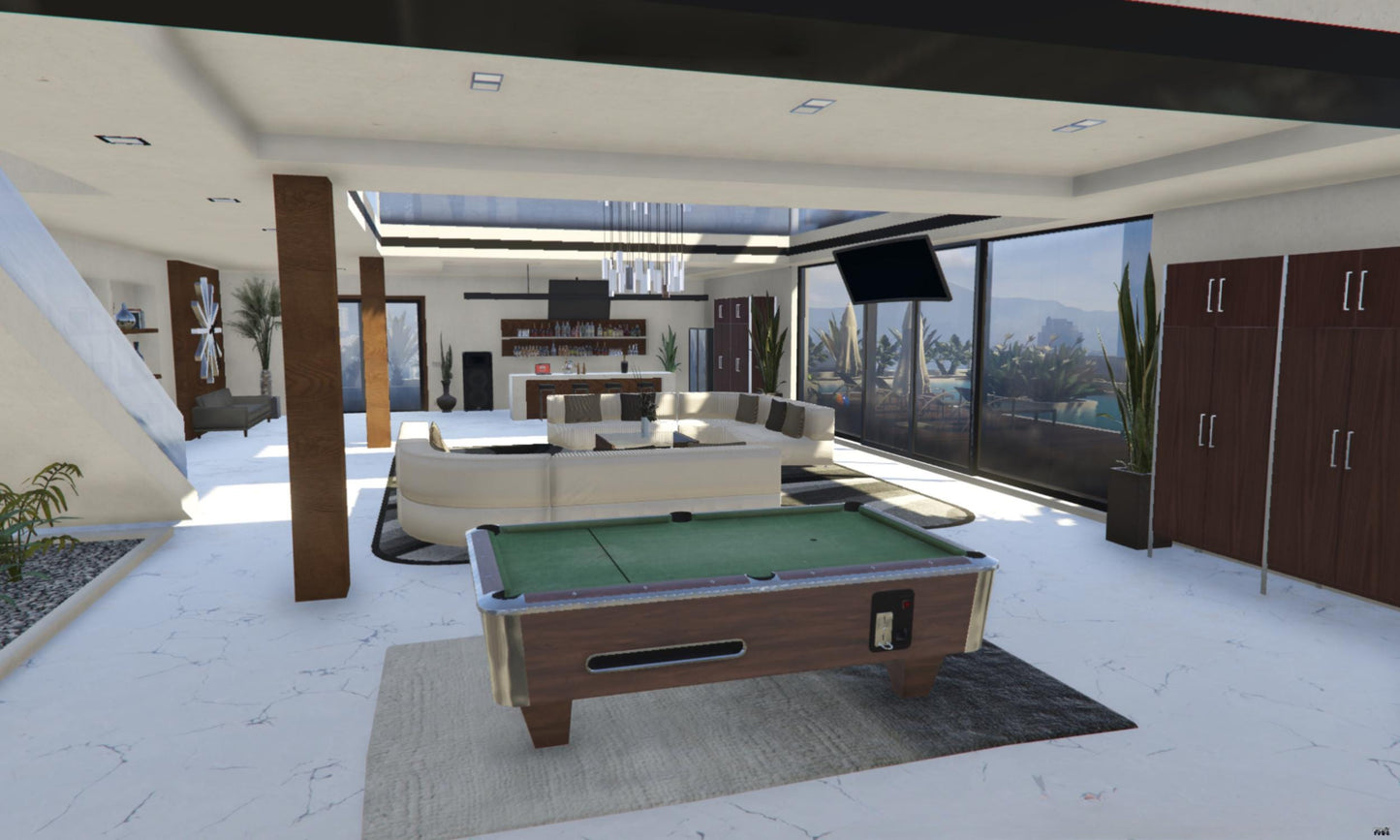 Winewood Roof House MLO | FiveM Lux House | FiveM House | FiveM Villa | FiveM MLO | FiveM | FiveM MLO House | Mlo FiveM Lux House