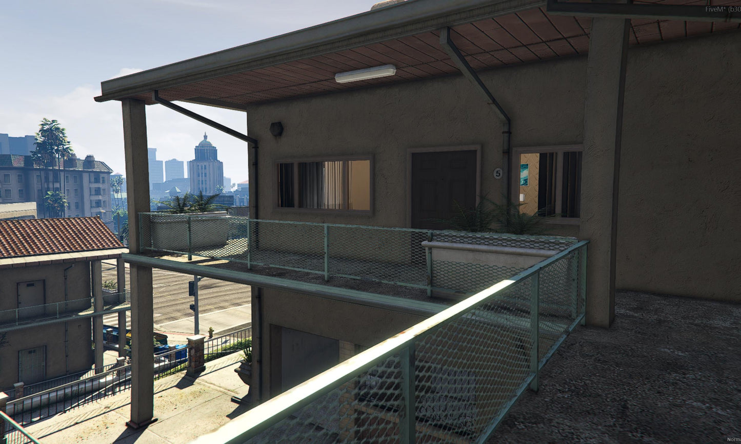 FiveM Hotel MLO | 10-Room Motel Interior for RP Servers | Realistic San Andreas Style Hotel Map | Roleplay Friendly Design | Fivem Ready