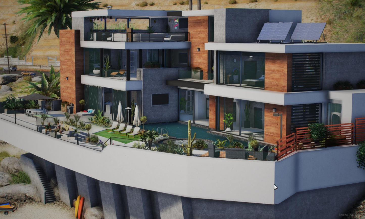 FiveM MLO | Ora Mansion Mlo | High Quality | MLO | Optimized and Fivem Ready