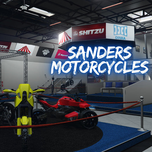 Fivem MLO | Sanders Motorcycles MLO | High Quality | MLO | Optimized and Fivem Ready