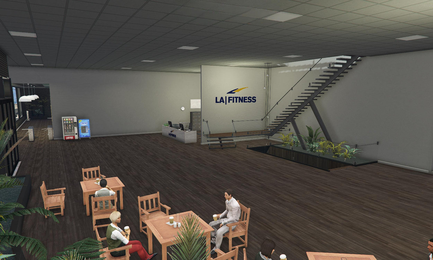 FiveM Gym MLO | Fivem Mlo | Modern RP Fitness Center Map | Optimized Roleplay Gym with Cardio & Weight Zones | Drag and Drop Ready
