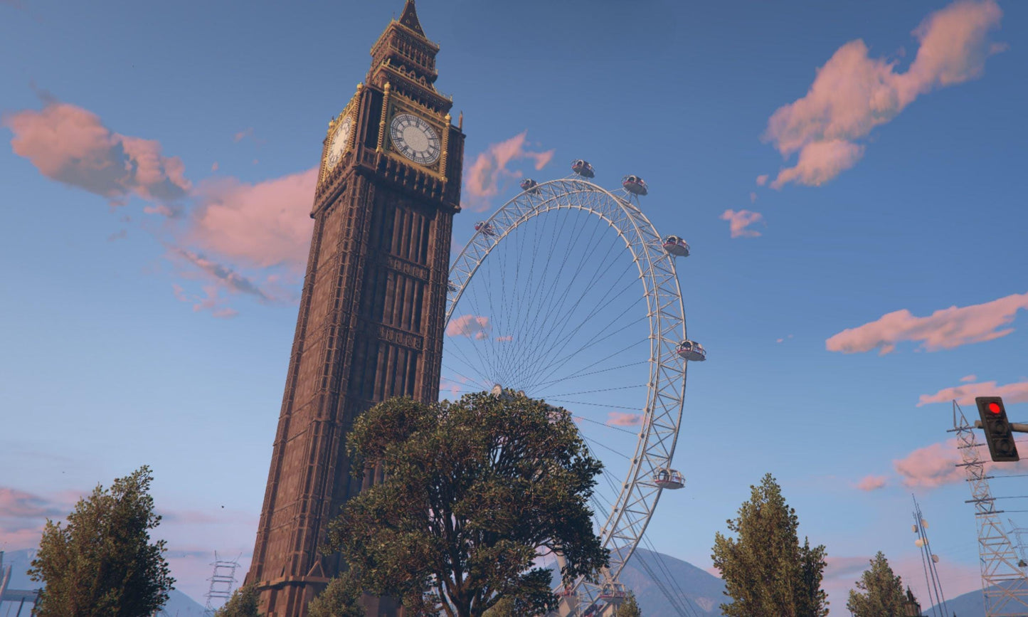 FiveM London Map Pack – Tower Bridge, London Eye, Big Ben, Sky Garden  Legion Square | Optimized Drag & Drop Instal | Fivem Map  | Fivem MLO