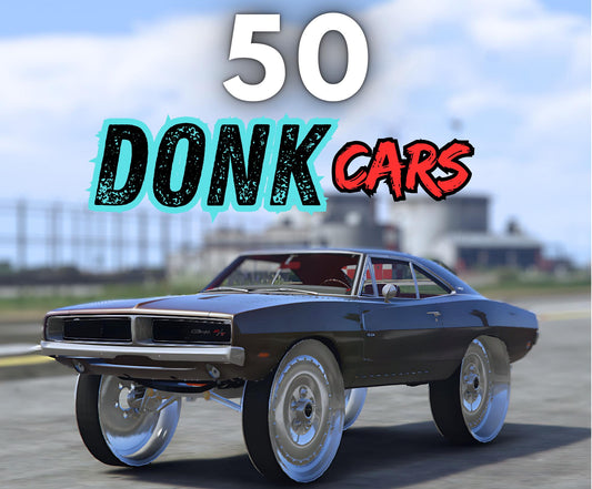 Fivem 50+ Donk Car Pack | Revamp Your FiveM Server with Over 50 High-Quality Donk Cars – Ready-to-Use Premium Pack | Fivem Car Packs