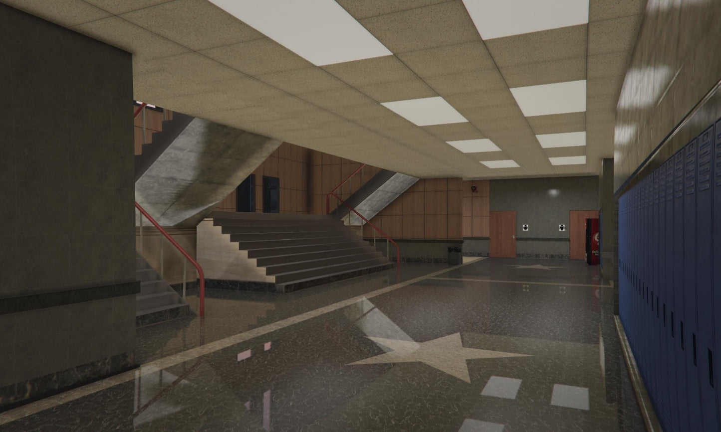 FiveM High Scholl | Fivem Mlo | Fivem School Mlo | Fivem Rp | Optimized & Fivem Ready | Fivem Maps | High Quality | Custom Interior