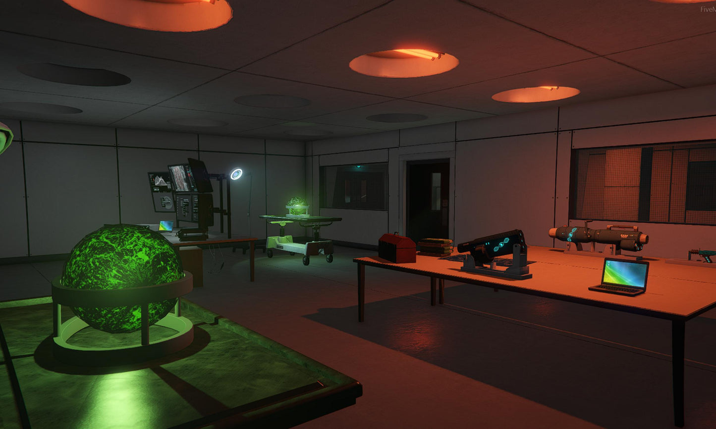 FiveM Area 51 Army Base MLO |  Fivem MLO | Underground Secret Military Base | High Quality Roleplay Map | Alien Sci-Fi RP | Optimized