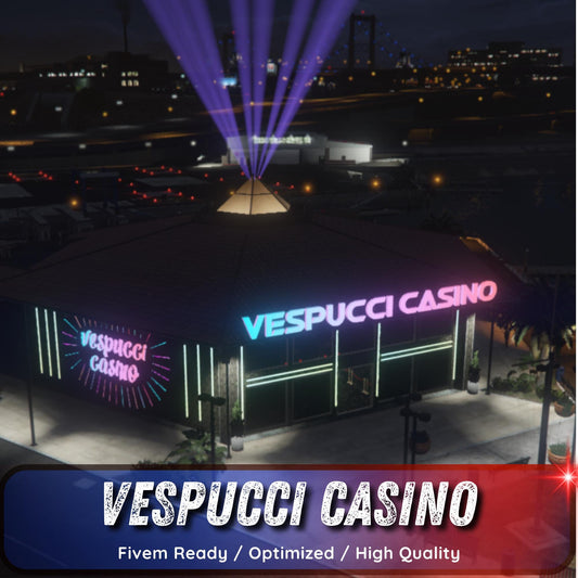Fivem MLO | Vespucci Casino MLO | High Quality | MLO | Optimized and Fivem Ready
