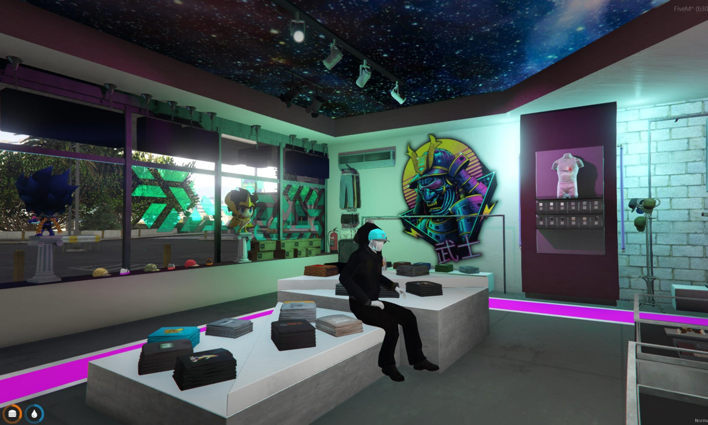 Seoul Clothing Shop Mlo | FiveM Clothing Shop | FiveM MLO | FiveM | FiveM MLO Business | FiveM Clothes MLO