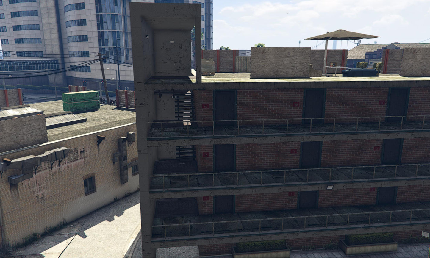 Fivem MLO  | Gang Block Apertment  | Fivem Hood  | Fivem Gangster RP  | Fivem Gang Roleplay  | Fivem Mafia Mlo  | Fivem Ready & Optimized