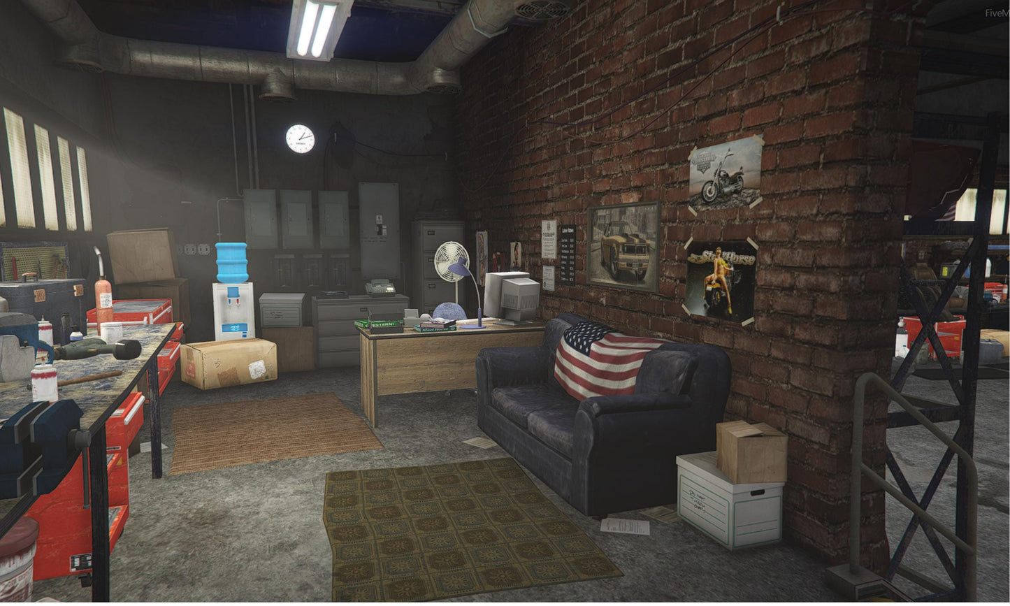 Harmony Repair | Fivem Auto Repair | Fivem Mlo | Mlos | Fivem Mechanic Repair | Fivem Repair Mlo | Fivem Business Mlo, Fivem Ready Optimized