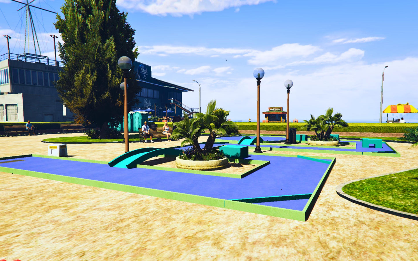 Fivem MLO | Mini Golf +Script mlo | High Quality | MLO | Optimized and Fivem Ready