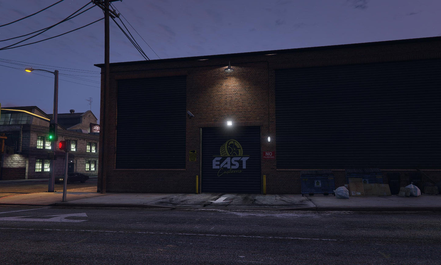 EAST Customs Repair + Clothing  | Mechanic Repair  | Clothing  | Fivem Mlo  | Fivem Business Mlo  | Fivem Ready & Optimized