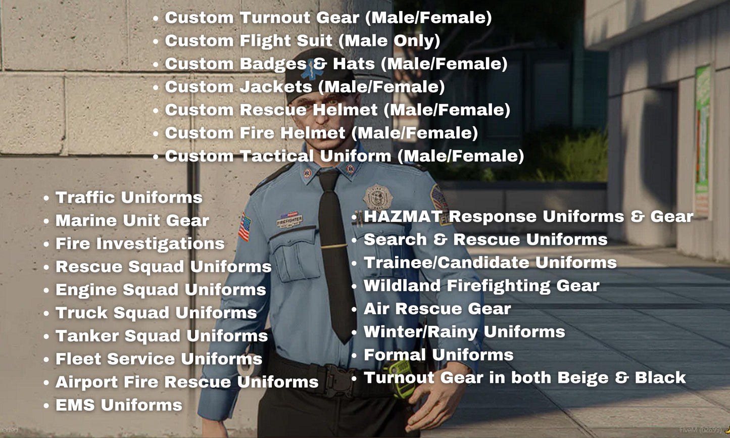 2025 Mega SAFR EUP Pack | FiveM EUP Pack | FiveM | FiveM Police Pack | FiveM Police Eup Pack | FiveM Clothing Pack | FiveM Eup