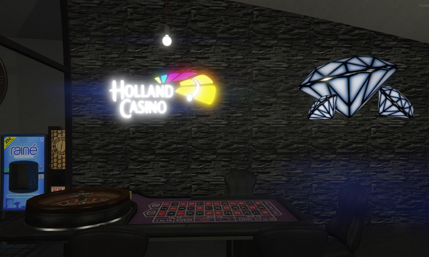 Holland Casino | Fivem Mlo | Fivem Casino Mlo | Fivem Legion Square | Mlos | Fivem Business Mlo | High Quality & Optimized | Fivem Ready