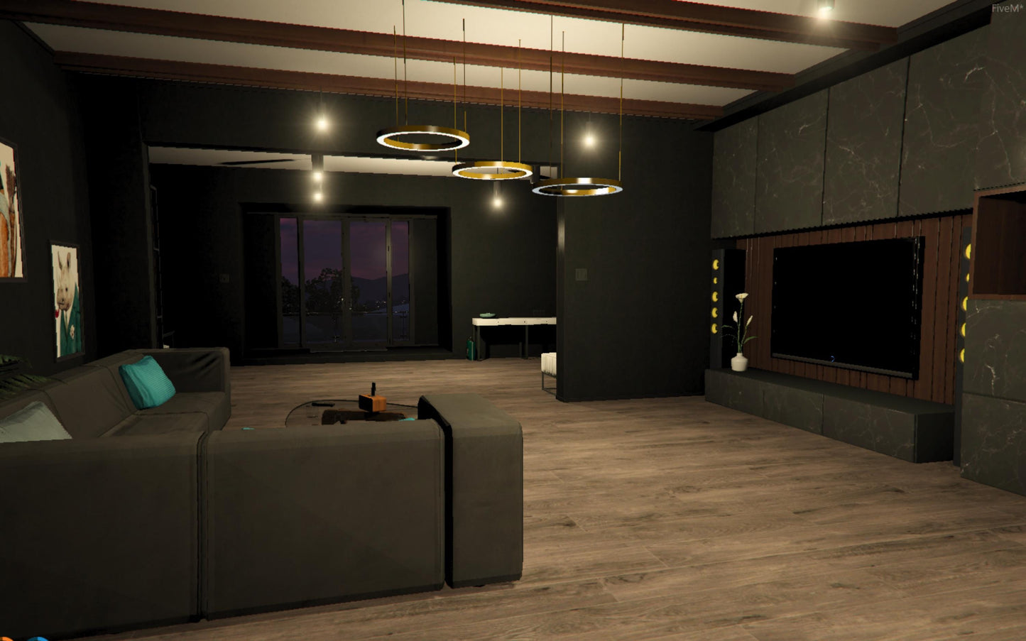 Fivem MLO | Black House MLO | High Quality | MLO | House Mlo | Optimized and Fivem Ready