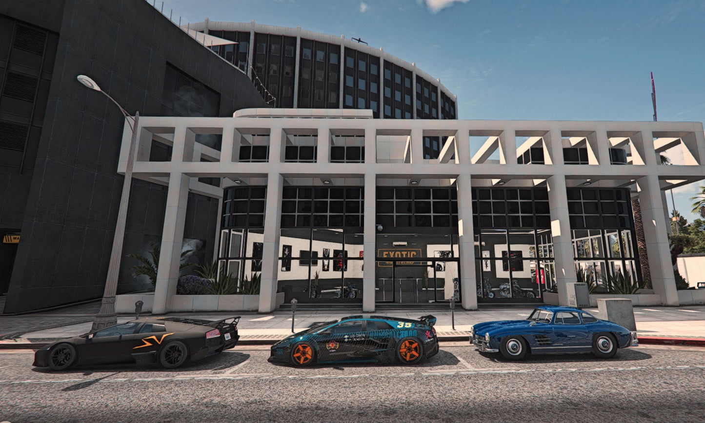 Fivem MLO | Exotic Motorcycle Dealership MLO | Motorcycle Dealership | MLO | Optimized and Fivem Ready