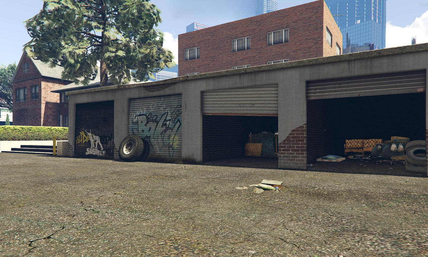 Chicago Hood FiveM Map | Optimized | Realistic Gang RP Street Map | No Interiors | Fps Friendly Mlo for QB-Core ESX Servers  | Fivem Mlo