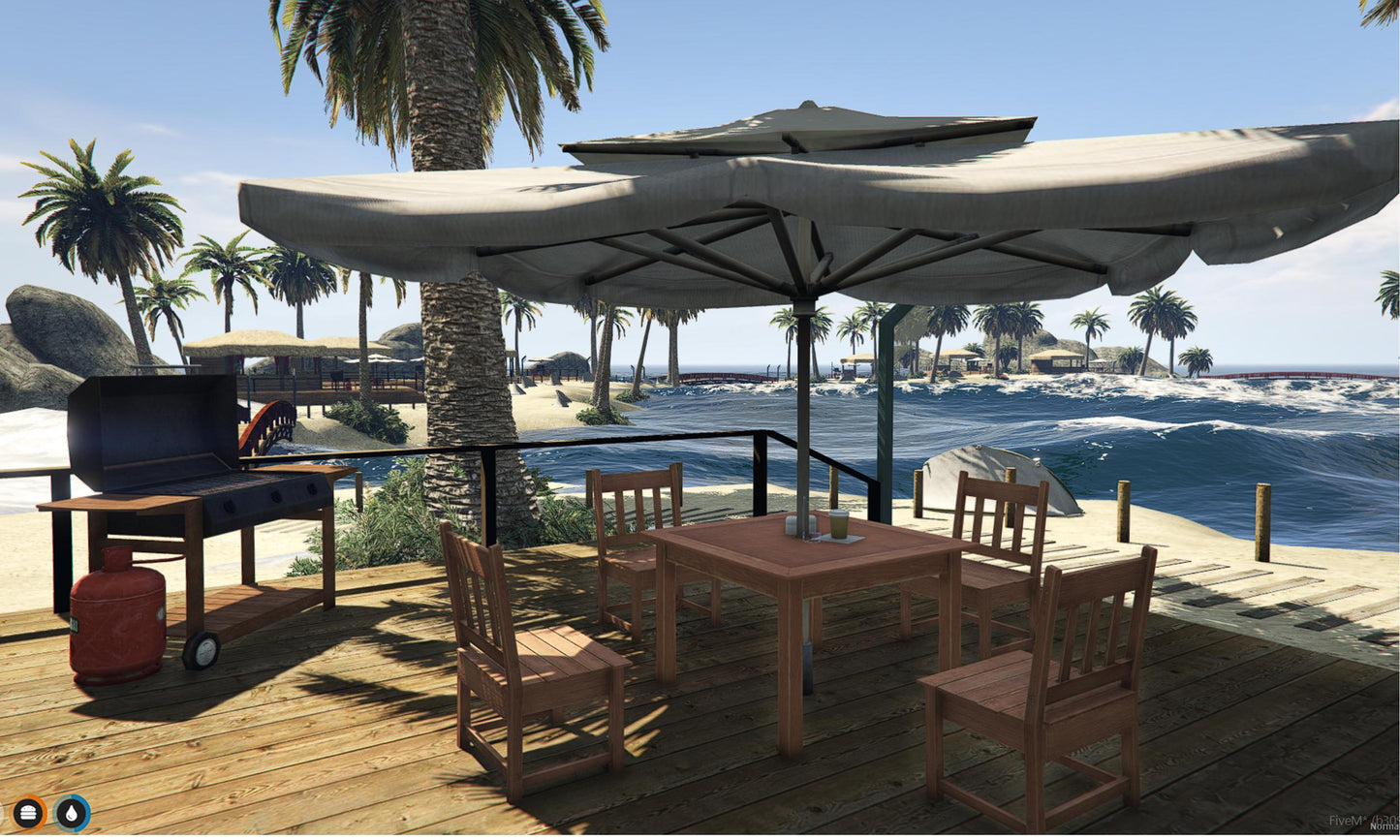 Fivem MLO | Paradise beach MLO  | High Quality | MLO | Optimized and Fivem Ready