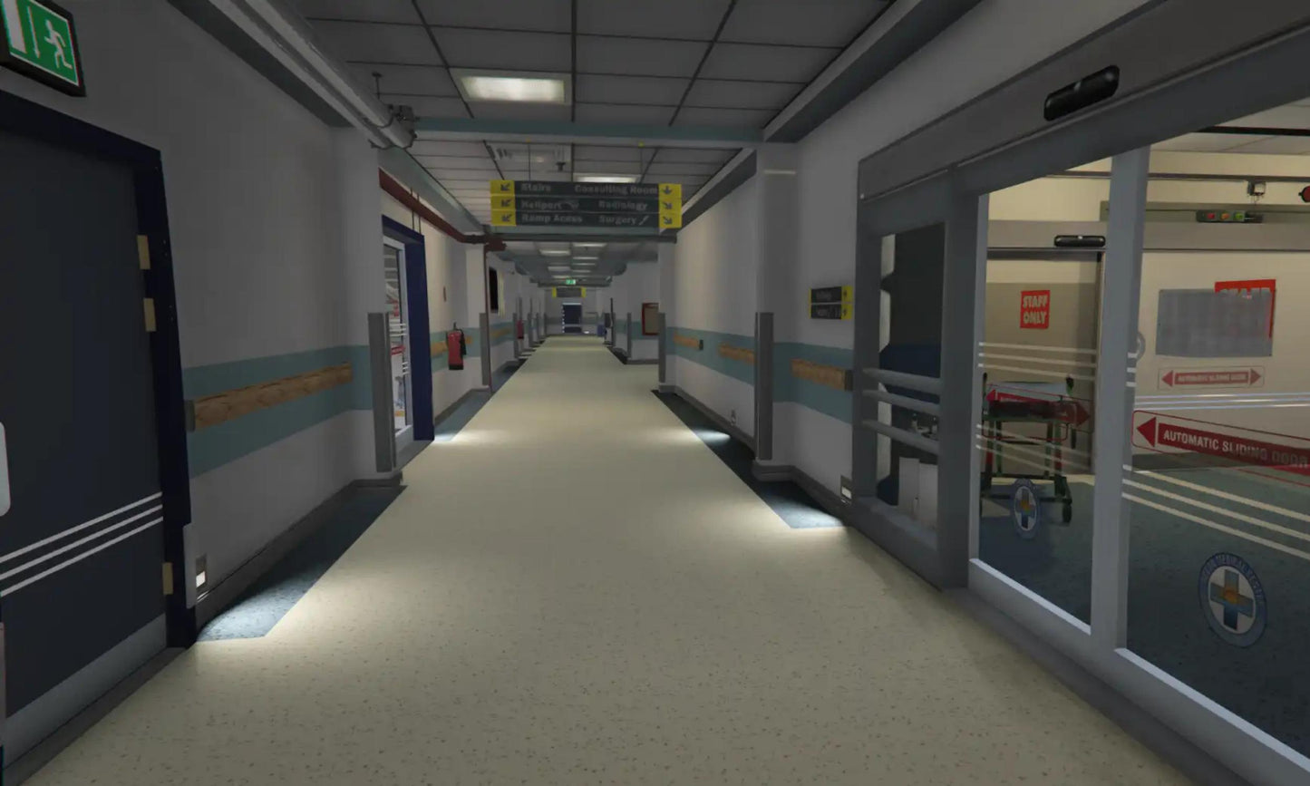 Fivem MLO | Ocean Hospital Center mlo | Fivem Hospital MLO | Medical Center MLO | Optimized and Fivem Ready
