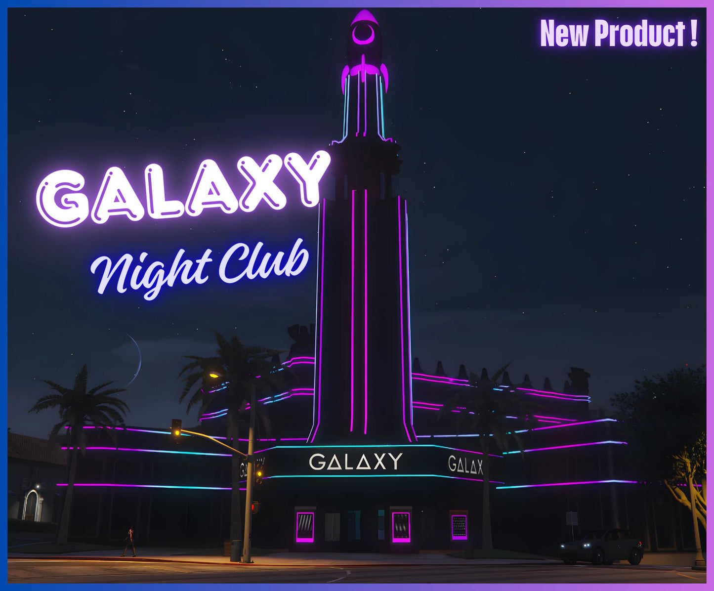 Galaxy Night Club MLO | FiveM Nightclub Interior | Neon RP Club Map with Bar, Dance Floor  DJ Booth | Drag & Drop | Fivem Mlo | Business Mlo