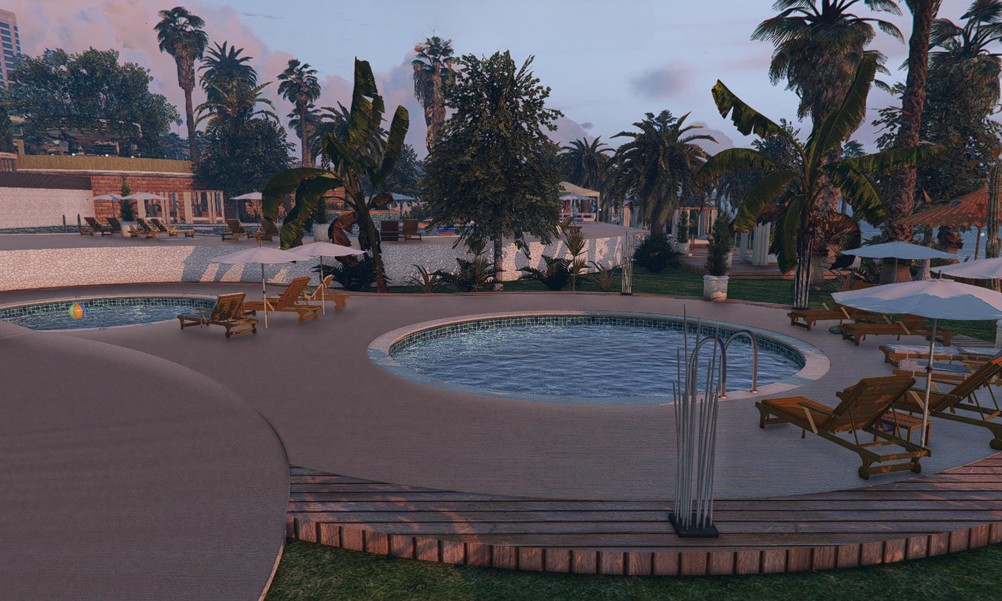 Paradise Beach Club | Fivem Mlo | Fivem Beach Club | Fivem Business Mlo | Fivem Roleplay | Fivem Ready & Optimized | Hiqh Quality
