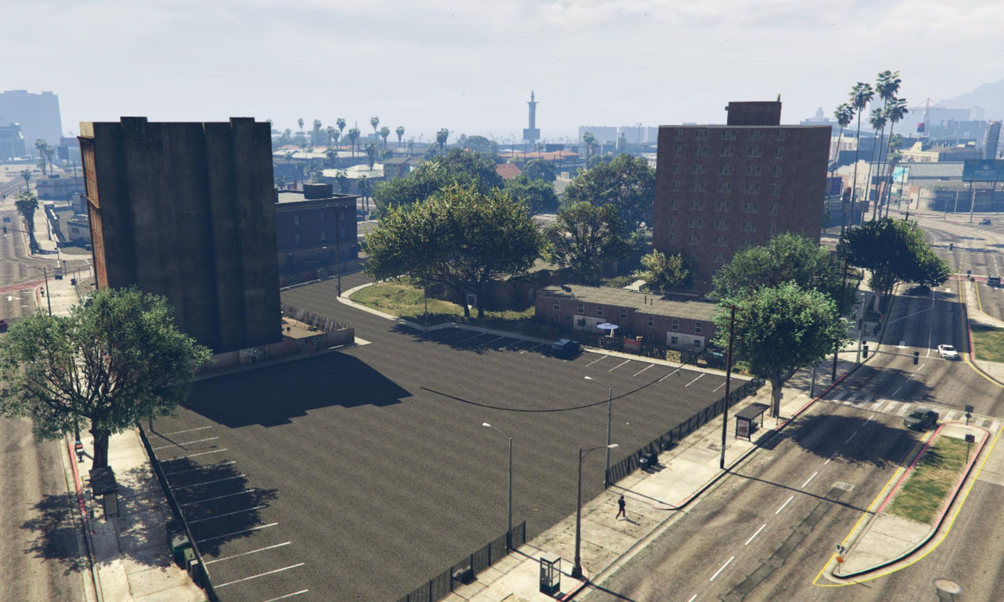 FiveM Hood Map | Gang Territory MLO | Custom FiveM Map | HydePark West Hood | Roleplay Neighborhood | Drag and Drop | Optimized Gang Area