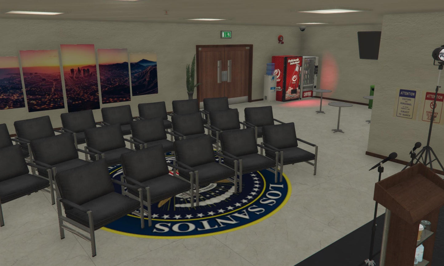 FiveM MLO | Department MLO Pack | Devis Sheriff Department | Pillbox Hill Department | Vespucci  Department | Los Santos  Department | FiveM