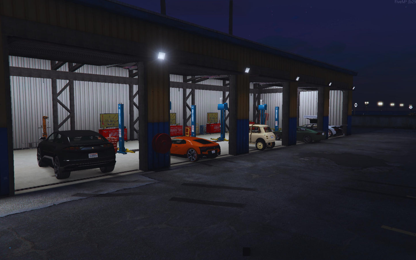 Fivem MLO | Mechanical Repair Shop mlo | High Quality | MLO | Optimized and Fivem Ready