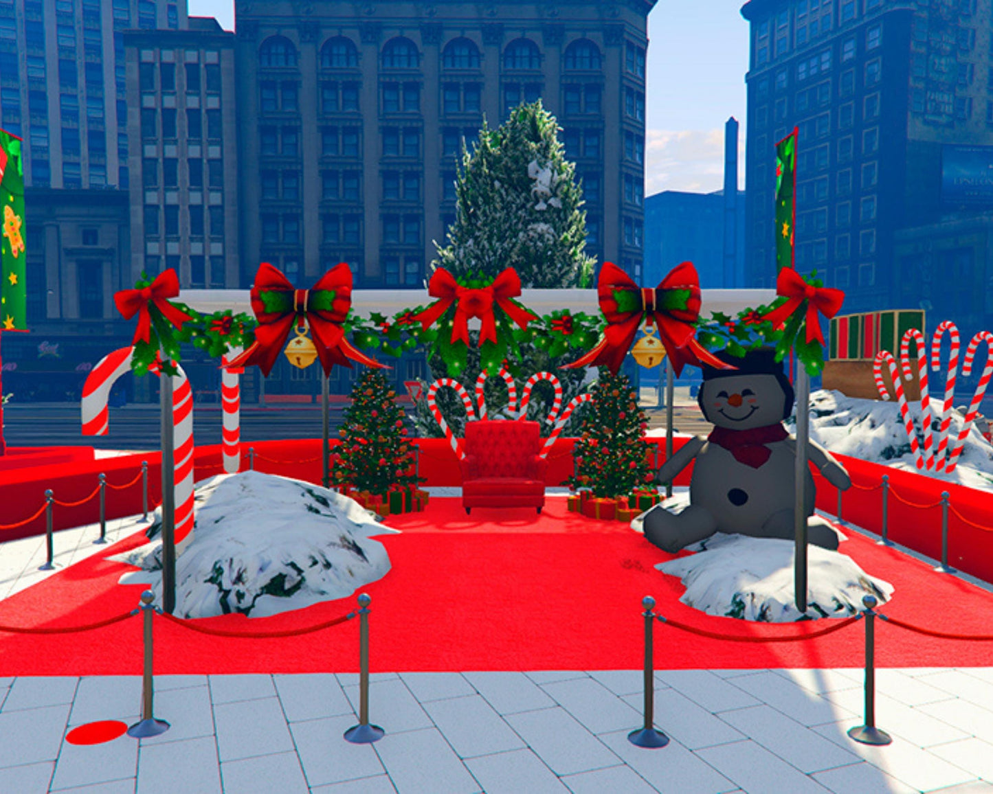 Fivem MLO | Christmas Legion Square | High Quality  | Fivem Ready