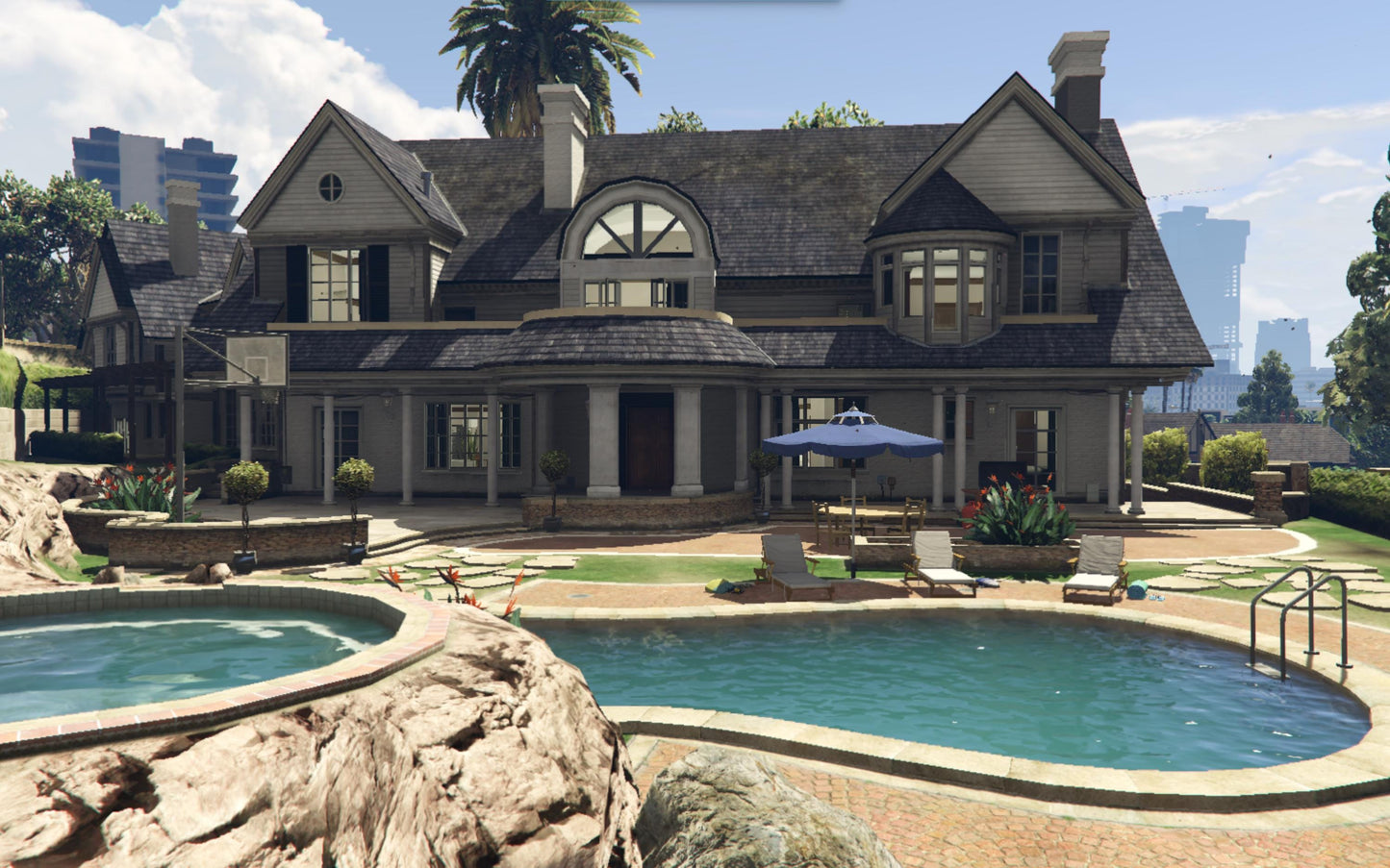 Fivem MLO | White Mansion  mlo | High Quality | MLO | Optimized and Fivem Ready